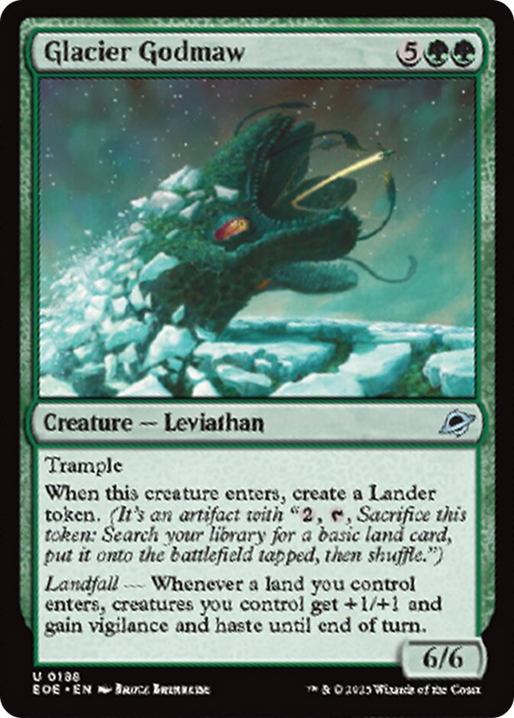 Glacier Godmaw [Edge of Eternities] | Lots Moore NSW