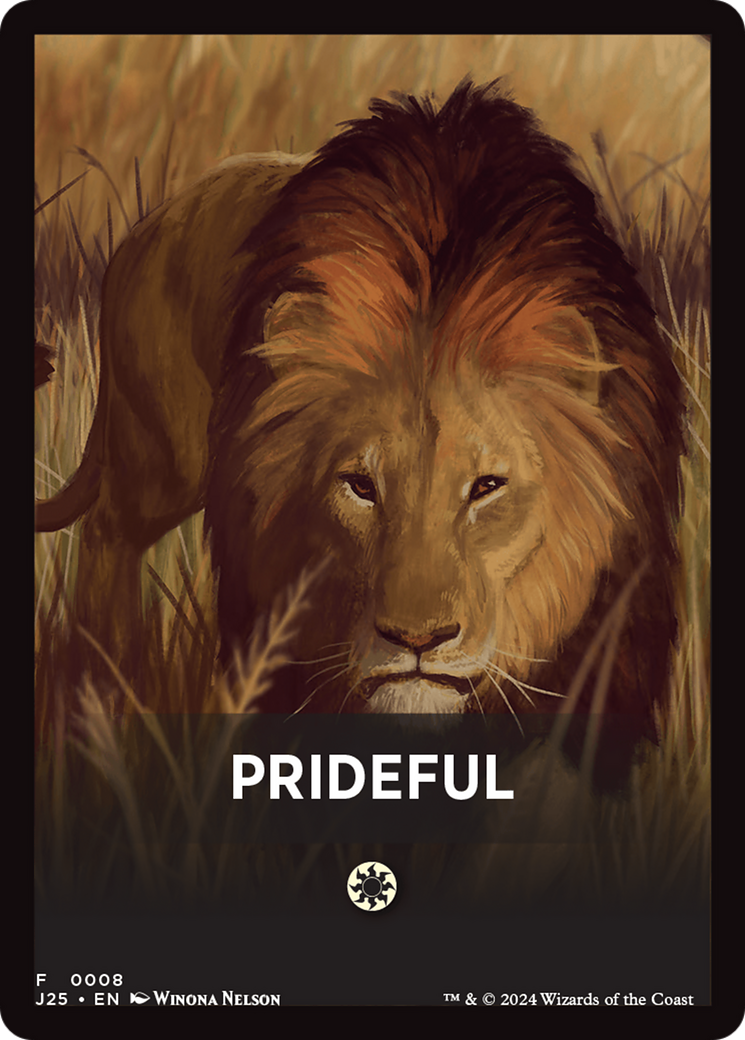 Prideful Theme Card [Foundations Jumpstart Front Cards] | Lots Moore NSW