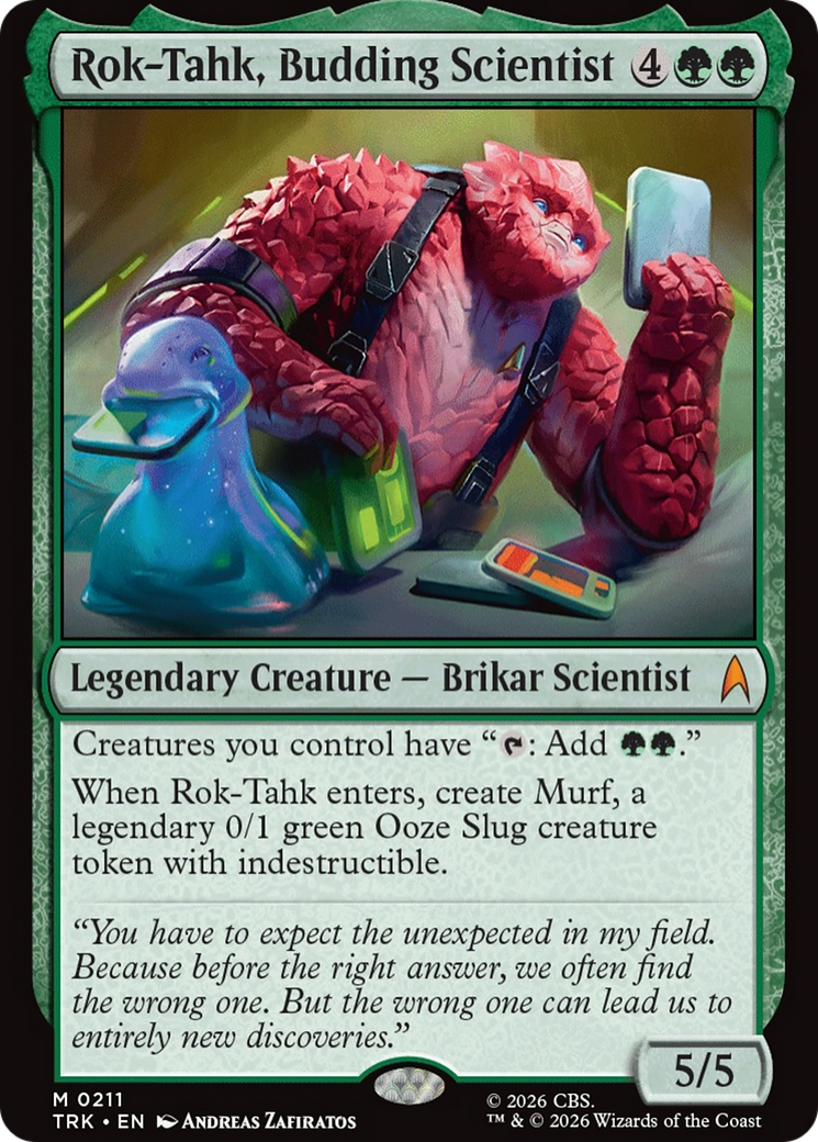 Rok-Tahk, Budding Scientist [Star Trek] | Lots Moore NSW