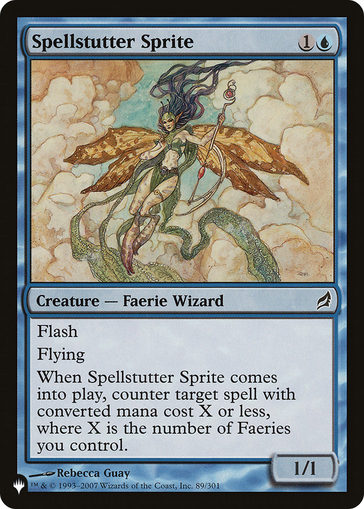 Spellstutter Sprite [The List] | Lots Moore NSW