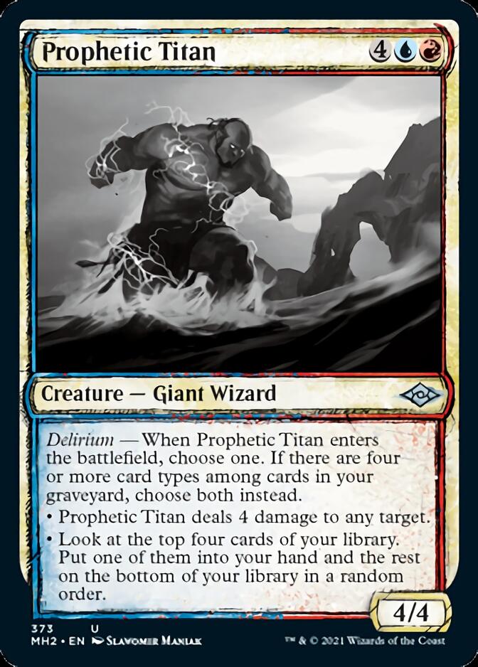 Prophetic Titan (Sketch) [Modern Horizons 2] | Lots Moore NSW