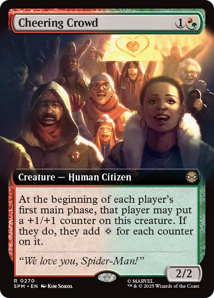 Cheering Crowd (Extended Art) [Marvel's Spider-Man] | Lots Moore NSW