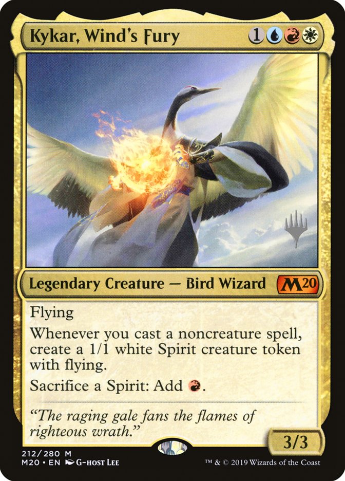 Kykar, Wind's Fury (Promo Pack) [Core Set 2020 Promos] | Lots Moore NSW