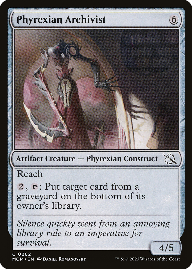 Phyrexian Archivist [March of the Machine] | Lots Moore NSW