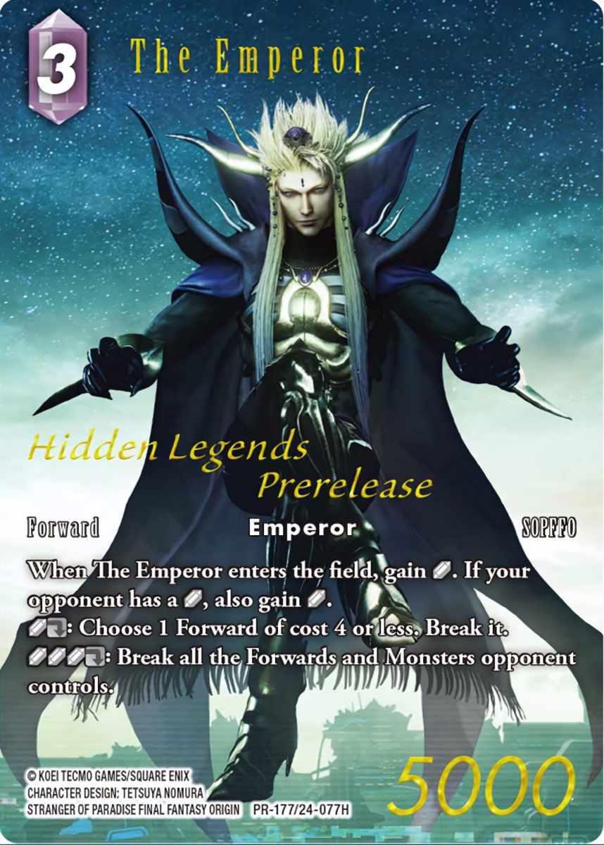 The Emperor (Prerelease Promo) [Promo Cards] | Lots Moore NSW