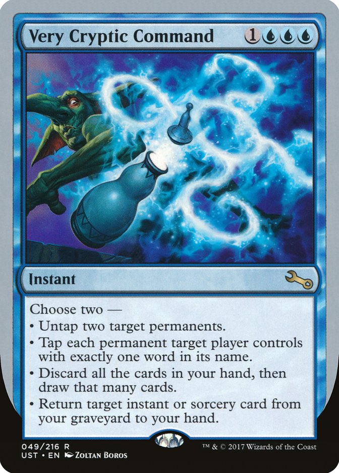 Very Cryptic Command (Untap) [Unstable] | Lots Moore NSW