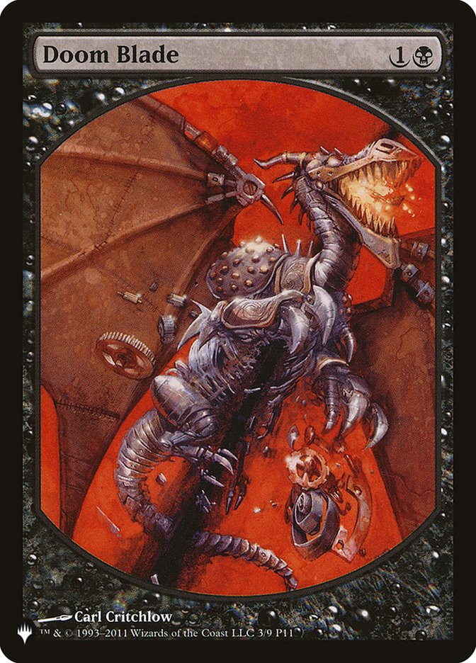 Doom Blade [The List] | Lots Moore NSW