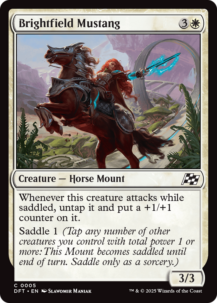 Brightfield Mustang [Aetherdrift] | Lots Moore NSW