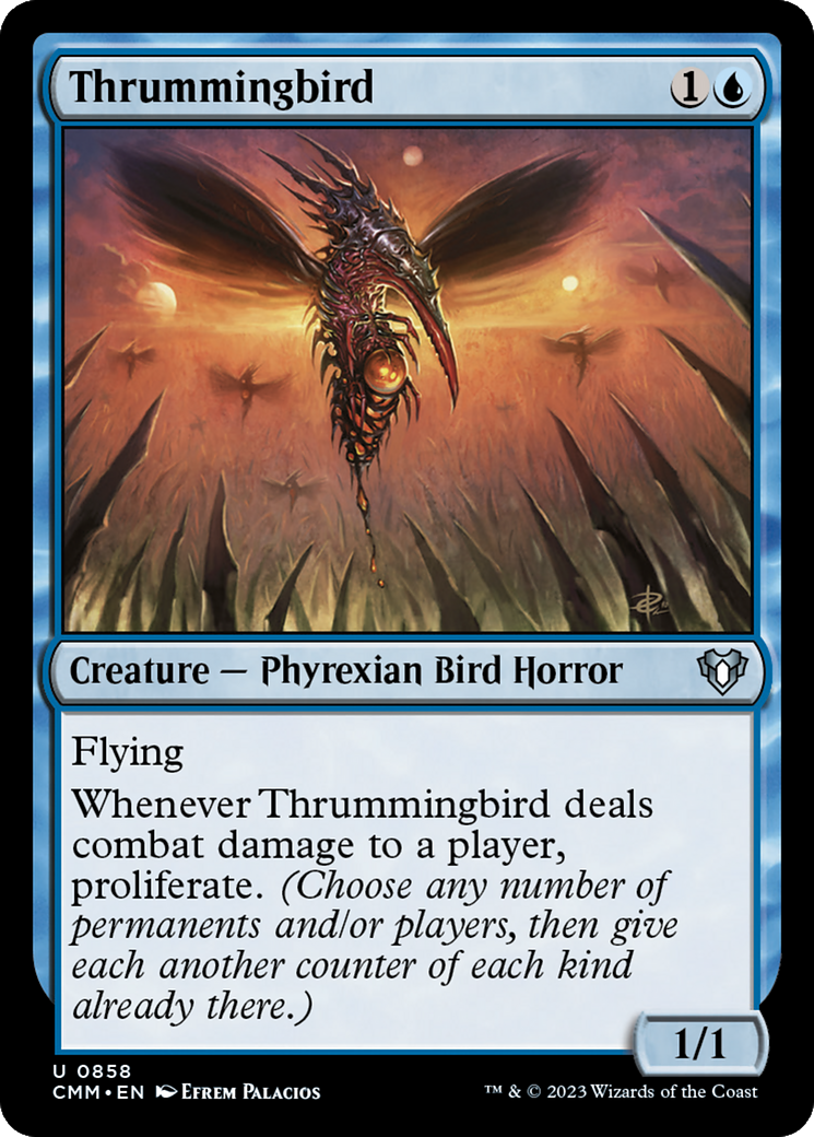 Thrummingbird [Commander Masters] | Lots Moore NSW