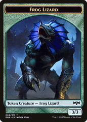 Ooze // Frog Lizard Double-Sided Token [Ravnica Allegiance Guild Kit Tokens] | Lots Moore NSW