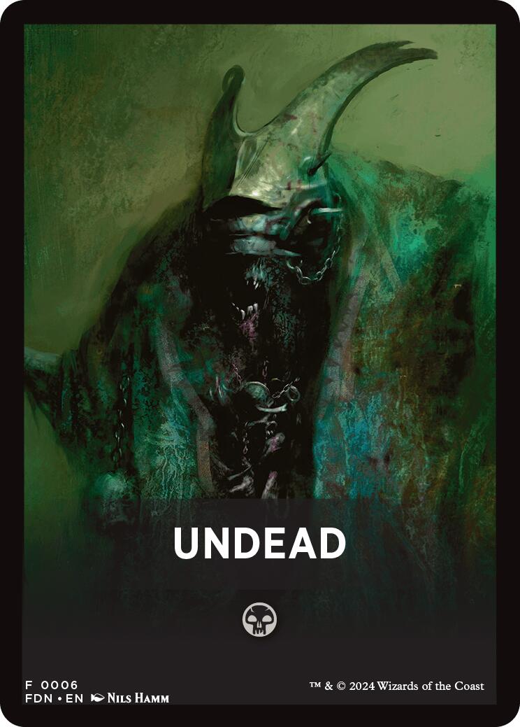 Undead Theme Card [Foundations Tokens] | Lots Moore NSW