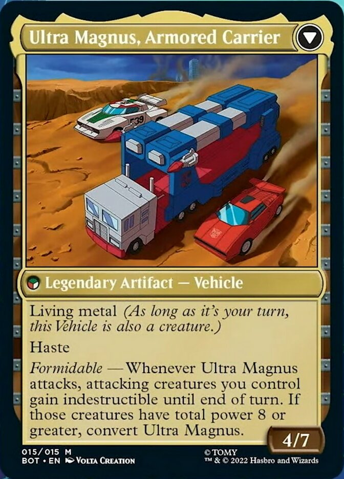 Ultra Magnus, Tactician // Ultra Magnus, Armored Carrier [Transformers] | Lots Moore NSW