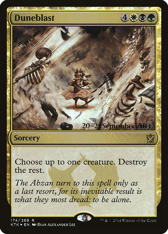 Duneblast [Khans of Tarkir Prerelease Promos] | Lots Moore NSW