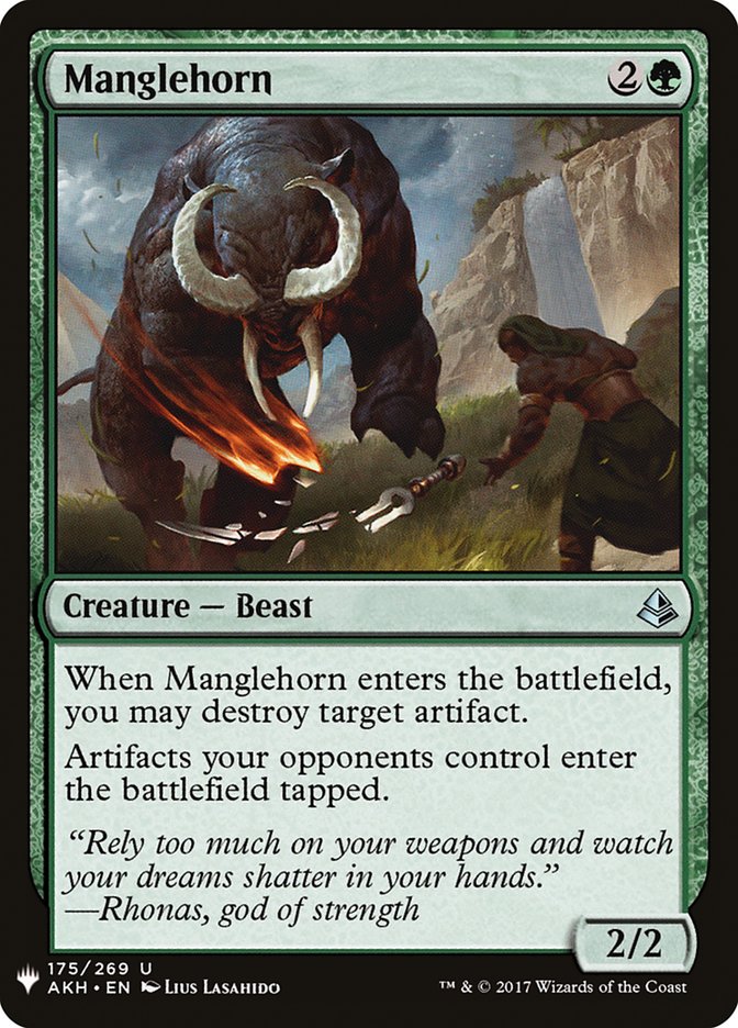 Manglehorn [Mystery Booster] | Lots Moore NSW