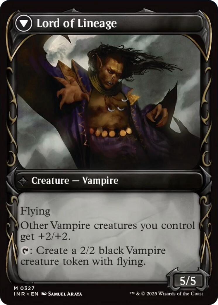 Bloodline Keeper // Lord of Lineage (Showcase) [Innistrad Remastered] | Lots Moore NSW
