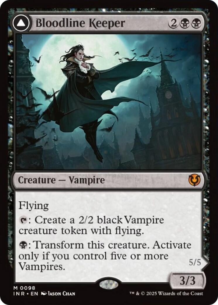 Bloodline Keeper // Lord of Lineage [Innistrad Remastered] | Lots Moore NSW