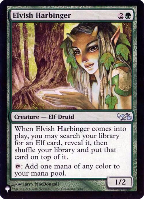 Elvish Harbinger (Retro Frame) [The List] | Lots Moore NSW