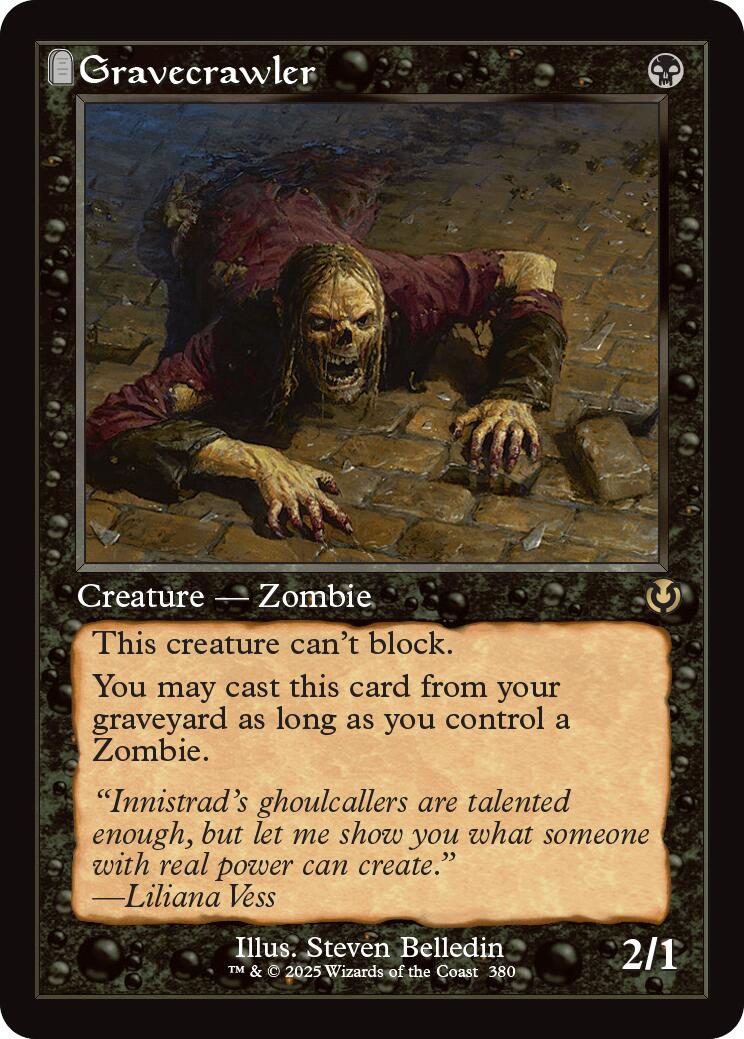 Gravecrawler (Retro Frame) [Innistrad Remastered] | Lots Moore NSW