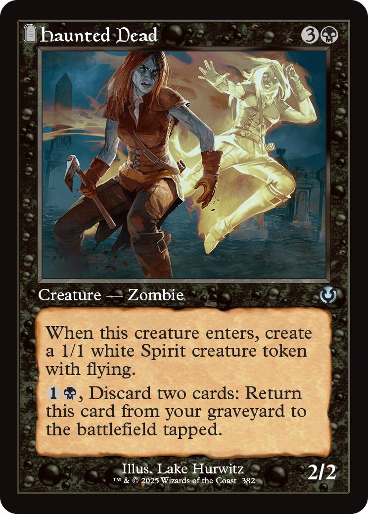 Haunted Dead (Retro Frame) [Innistrad Remastered] | Lots Moore NSW