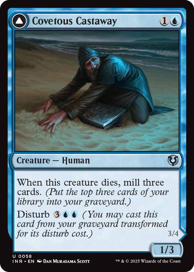 Covetous Castaway // Ghostly Castigator [Innistrad Remastered] | Lots Moore NSW