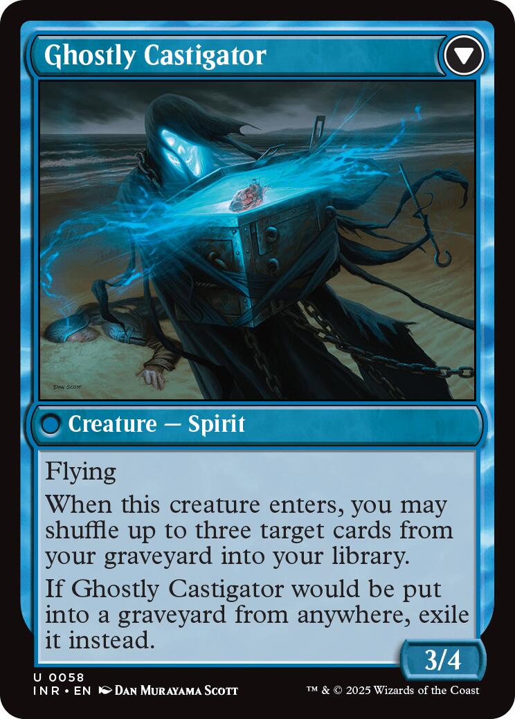 Covetous Castaway // Ghostly Castigator [Innistrad Remastered] | Lots Moore NSW