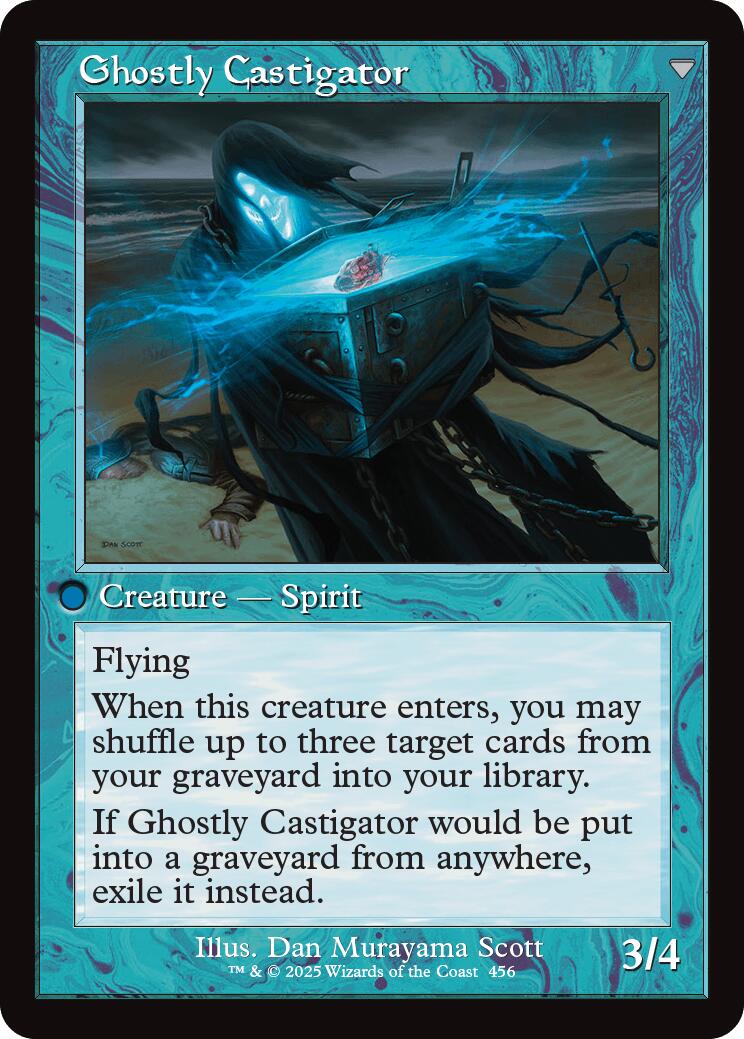 Covetous Castaway // Ghostly Castigator (Retro Frame) [Innistrad Remastered] | Lots Moore NSW