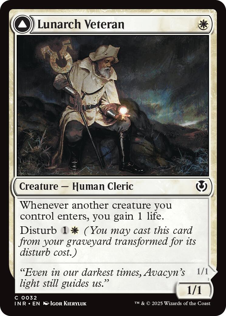 Lunarch Veteran // Luminous Phantom [Innistrad Remastered] | Lots Moore NSW