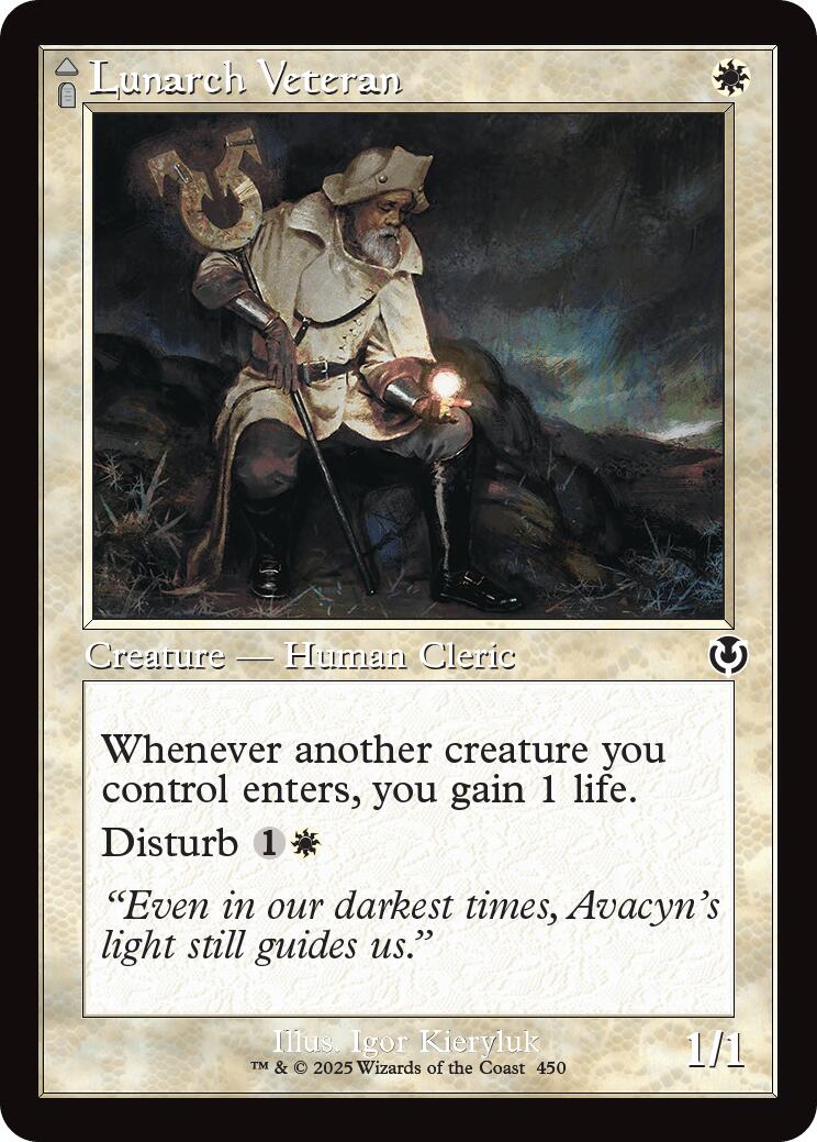 Lunarch Veteran // Luminous Phantom (Retro Frame) [Innistrad Remastered] | Lots Moore NSW