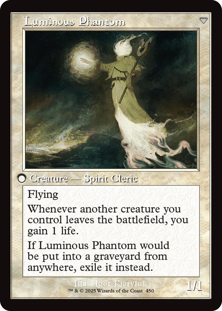 Lunarch Veteran // Luminous Phantom (Retro Frame) [Innistrad Remastered] | Lots Moore NSW