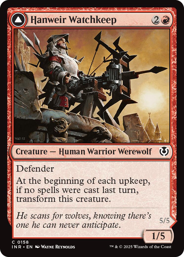 Hanweir Watchkeep // Bane of Hanweir [Innistrad Remastered] | Lots Moore NSW