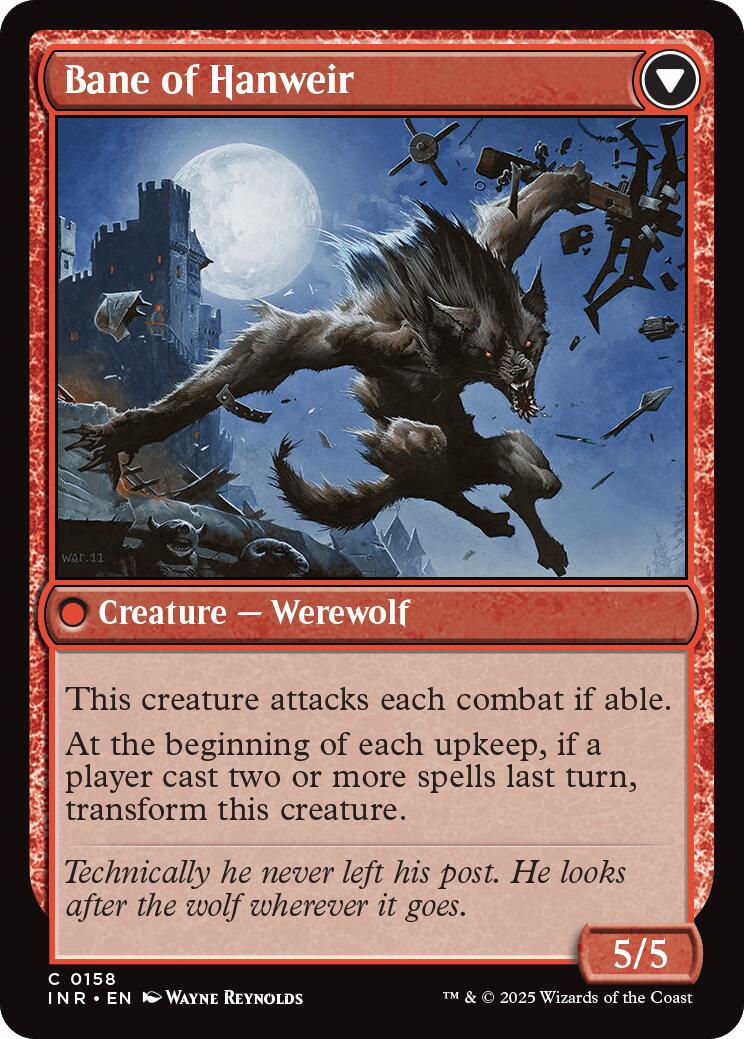 Hanweir Watchkeep // Bane of Hanweir [Innistrad Remastered] | Lots Moore NSW