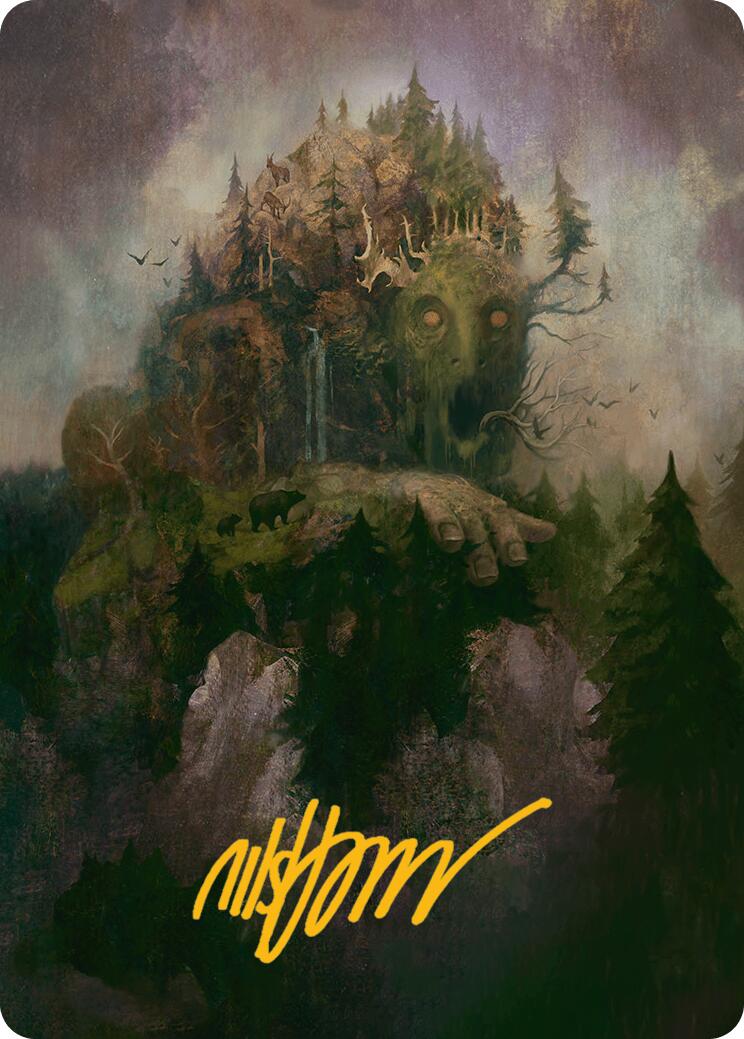 Cultivator Colossus Art Card (Gold-Stamped Signature) [Innistrad Remastered Art Series] | Lots Moore NSW