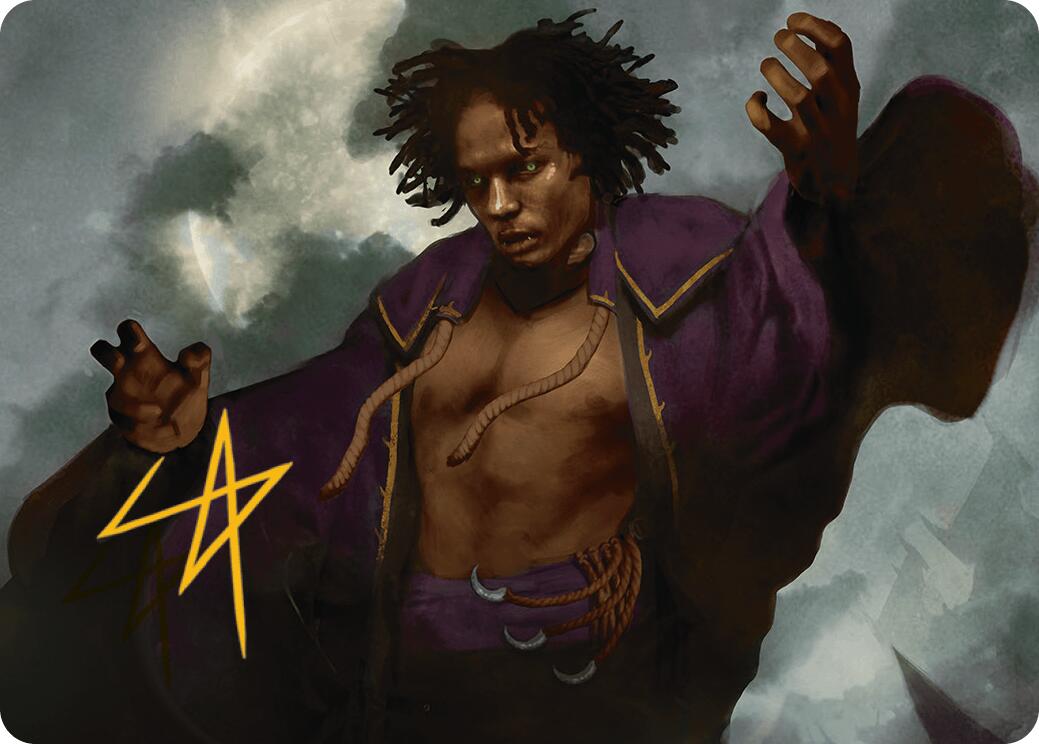 Bloodline Keeper Art Card (Gold-Stamped Signature) [Innistrad Remastered Art Series] | Lots Moore NSW