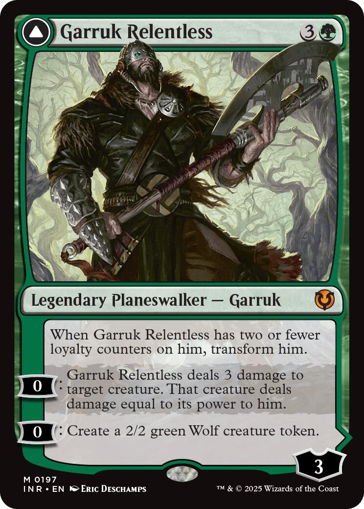 Garruk Relentless // Garruk, the Veil-Cursed [Innistrad Remastered] | Lots Moore NSW