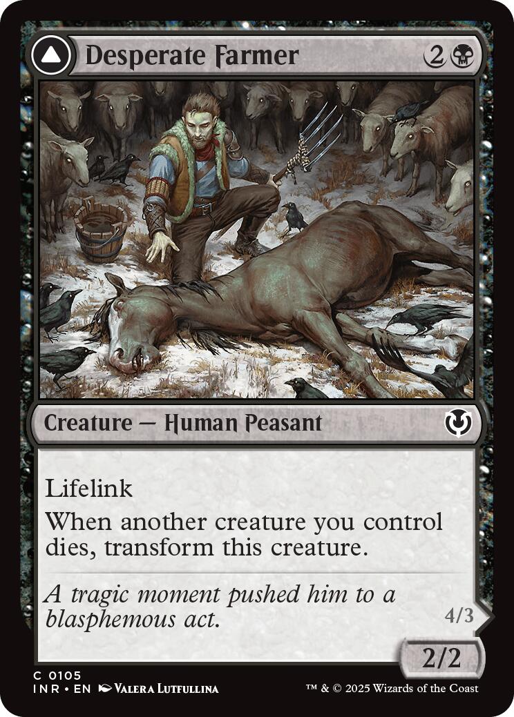 Desperate Farmer // Depraved Harvester [Innistrad Remastered] | Lots Moore NSW