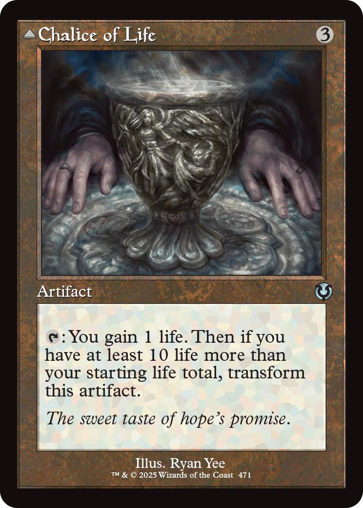 Chalice of Life // Chalice of Death (Retro Frame) [Innistrad Remastered] | Lots Moore NSW