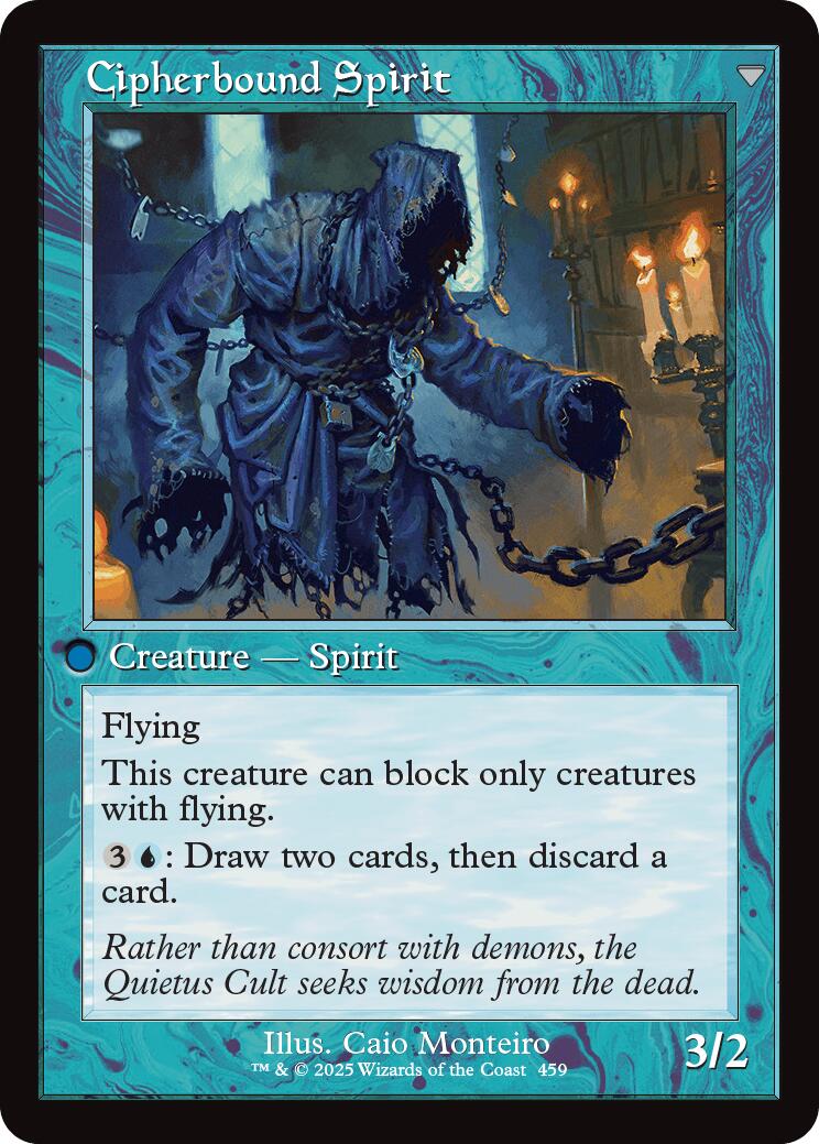 Soulcipher Board // Cipherbound Spirit (Retro Frame) [Innistrad Remastered] | Lots Moore NSW