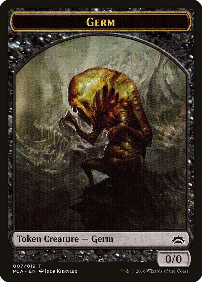 Germ // Goblin Double-Sided Token [Planechase Anthology Tokens] | Lots Moore NSW