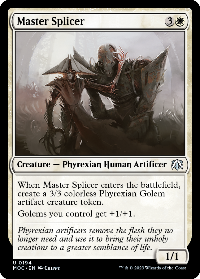 Master Splicer [March of the Machine Commander] | Lots Moore NSW