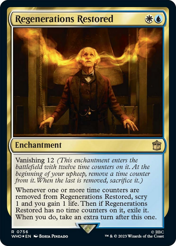 Regenerations Restored (Surge Foil) [Doctor Who] | Lots Moore NSW