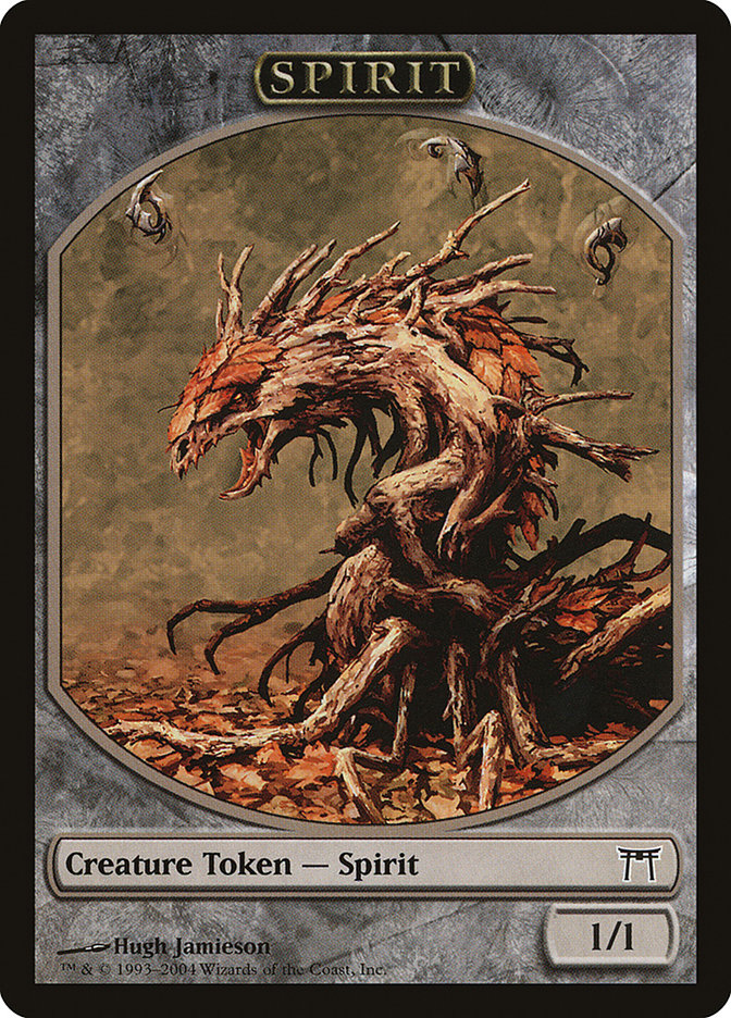 Spirit Token [Magic Player Rewards 2004] | Lots Moore NSW