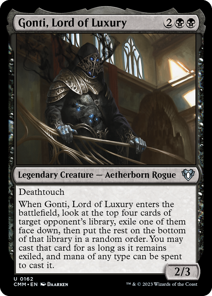 Gonti, Lord of Luxury [Commander Masters] | Lots Moore NSW