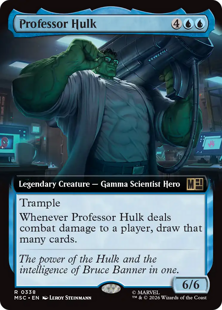 Professor Hulk (Extended Art) [Marvel Super Heroes Commander] | Lots Moore NSW
