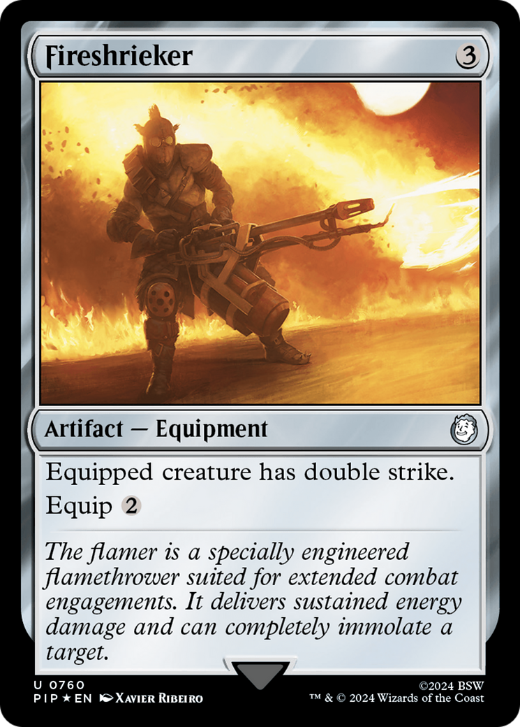 Fireshrieker (Surge Foil) [Fallout] | Lots Moore NSW