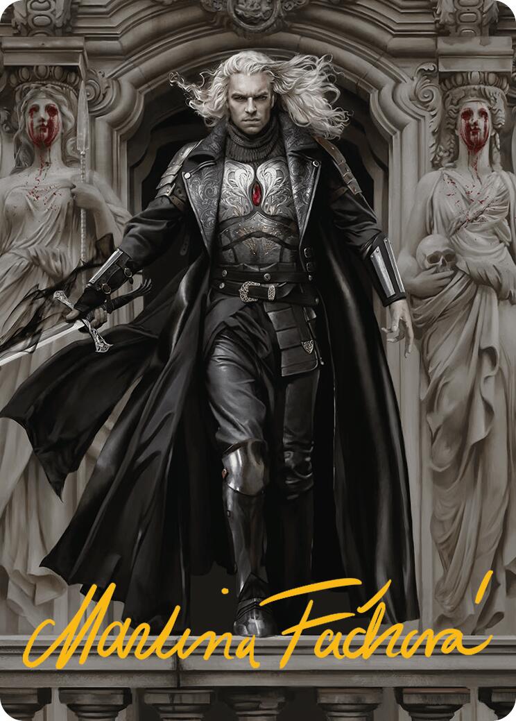 Sorin, Imperious Bloodlord Art Card (Gold-Stamped Signature) [Innistrad Remastered Art Series] | Lots Moore NSW