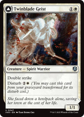 Twinblade Geist // Twinblade Invocation [Innistrad Remastered] | Lots Moore NSW