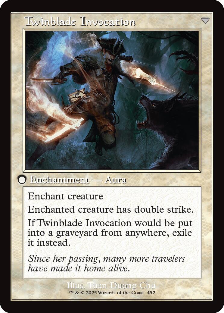 Twinblade Geist // Twinblade Invocation (Retro Frame) [Innistrad Remastered] | Lots Moore NSW