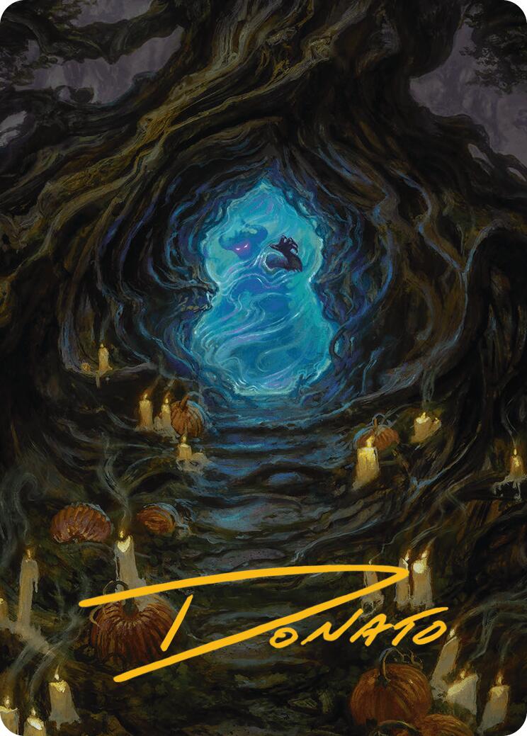 Conjurer's Closet Art Card (Gold-Stamped Signature) [Innistrad Remastered Art Series] | Lots Moore NSW