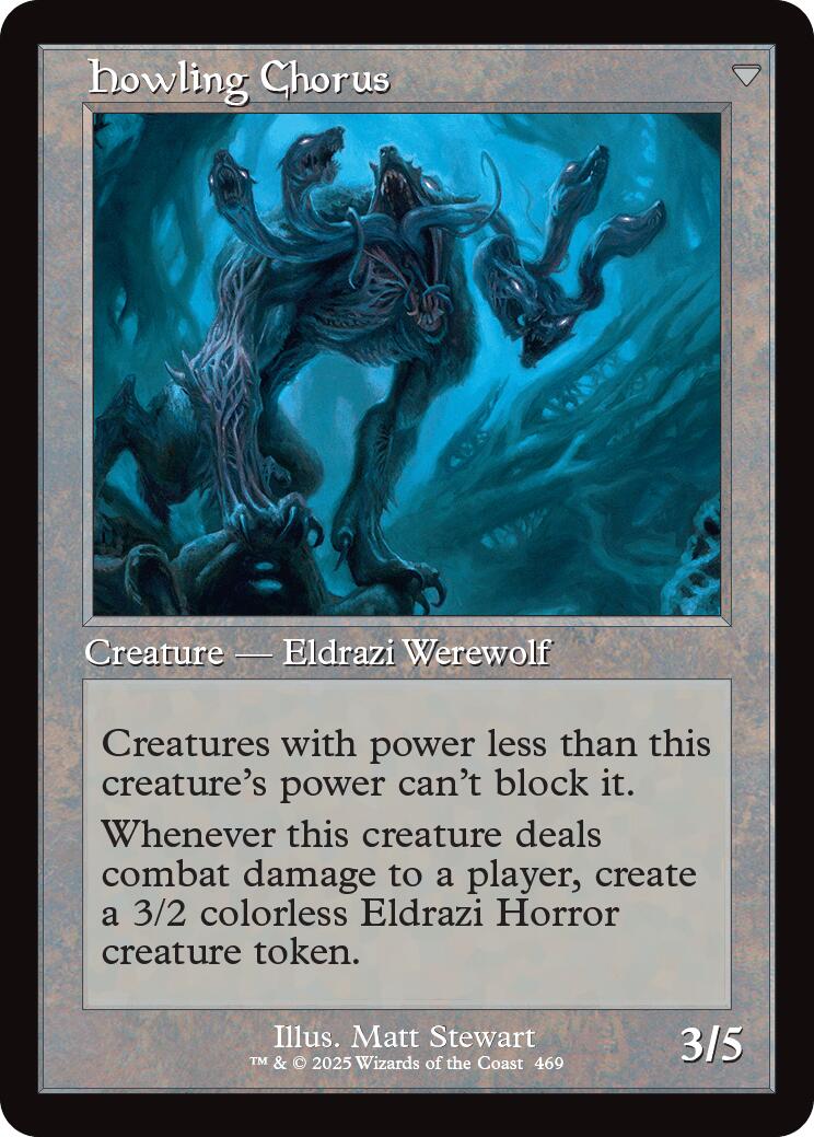 Shrill Howler // Howling Chorus (Retro Frame) [Innistrad Remastered] | Lots Moore NSW