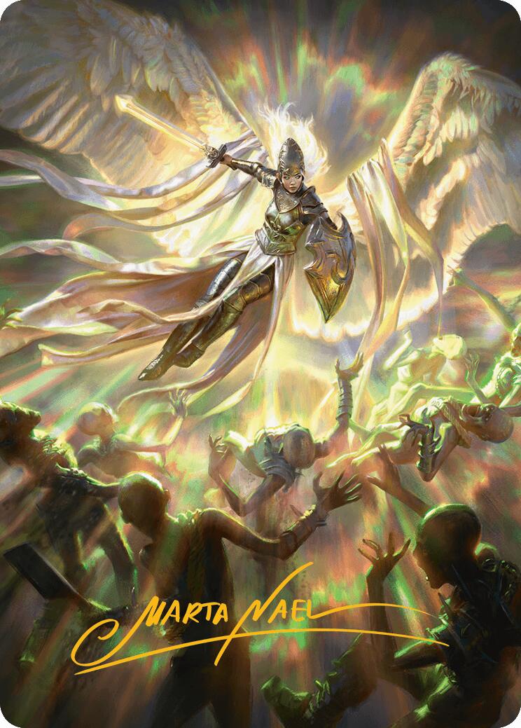 Vanquish the Horde Art Card (Gold-Stamped Signature) [Innistrad Remastered Art Series] | Lots Moore NSW